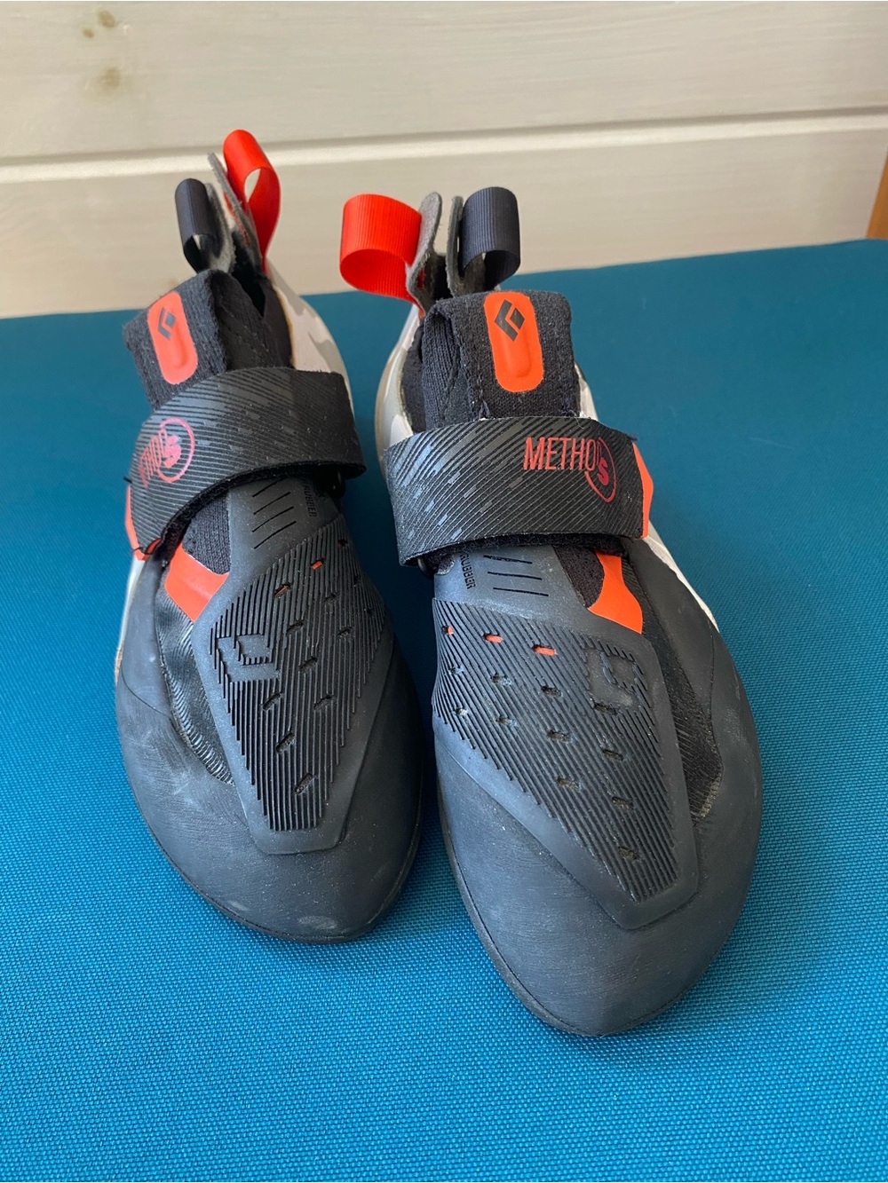 Black Diamond Black and Orange Method S Climbing Shoes